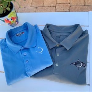 Nike & Sport Tek Golf Shirts Bundle of Two XXL